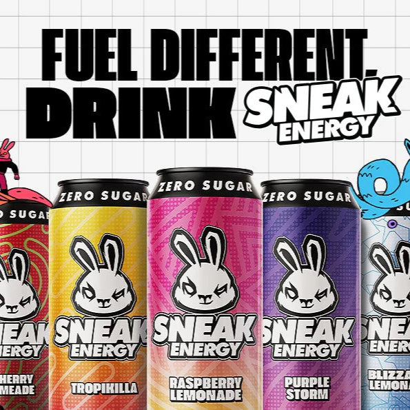SNEAK Energy 12x500ml - choose from 5 flavours