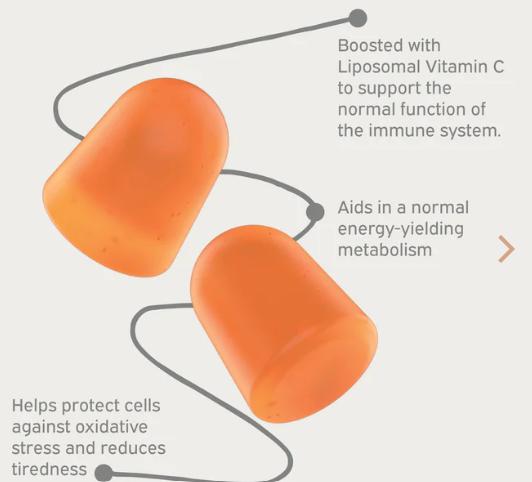 Nutriburst Optimum-C. Tasty Vitamin C gummies
