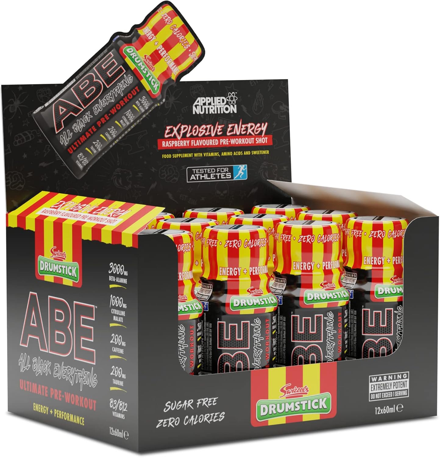 ABE Ultimate Pre Workout Shot 12x 60ml