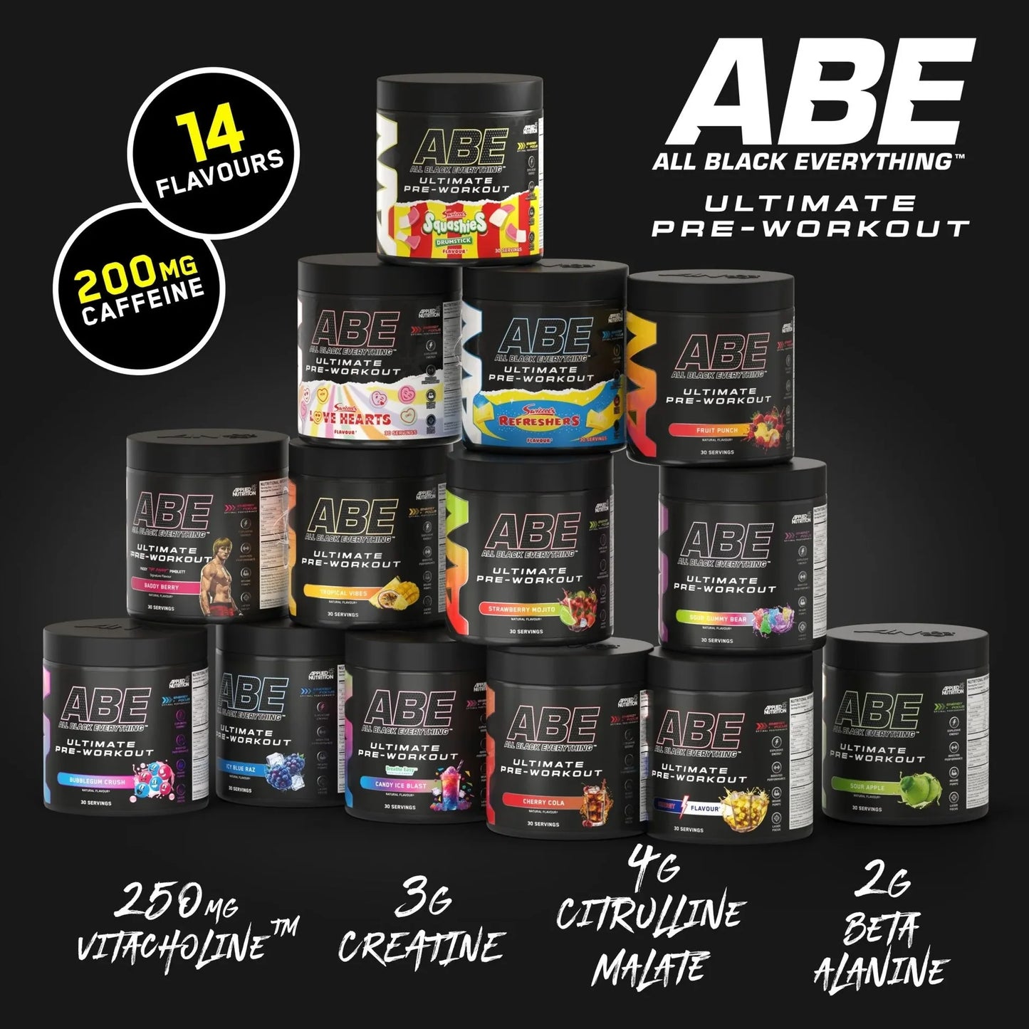Applied Nutrition ABE (All Black Everything) 375g