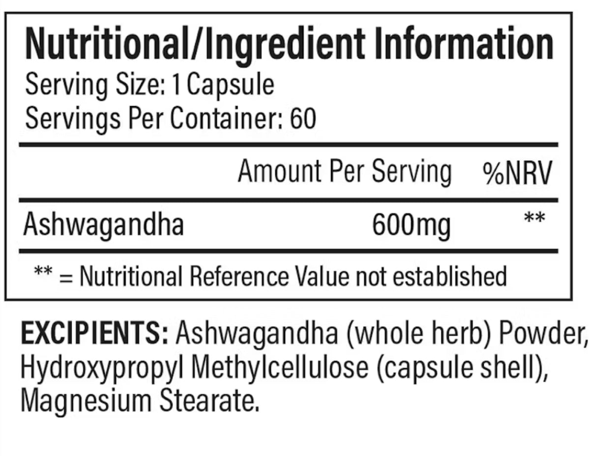 TRAINED BY JP ASHWAGANDHA 60 CAPS