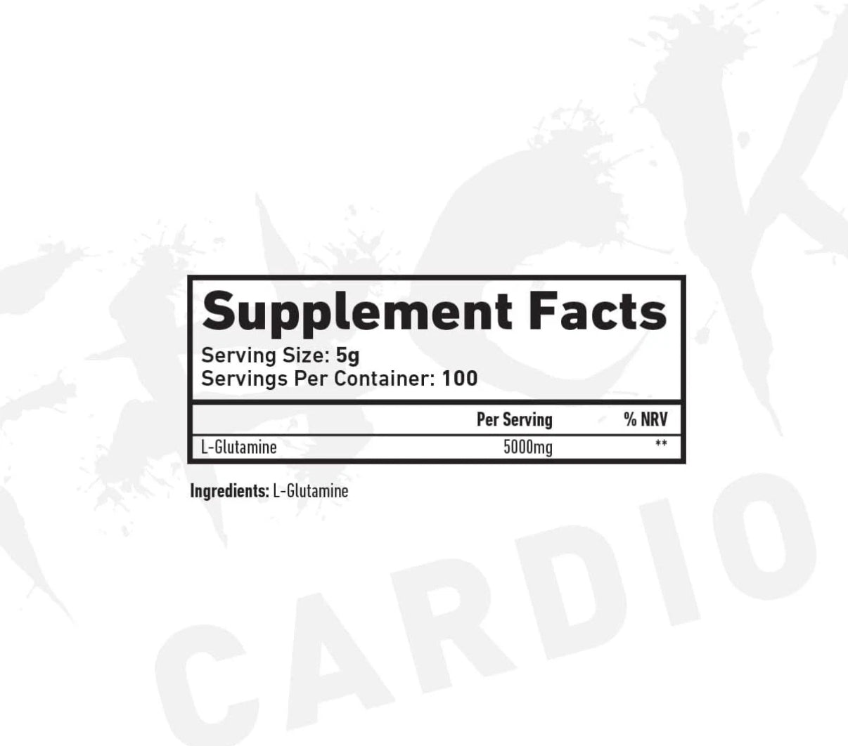 TWP GLUTAMINE RAW