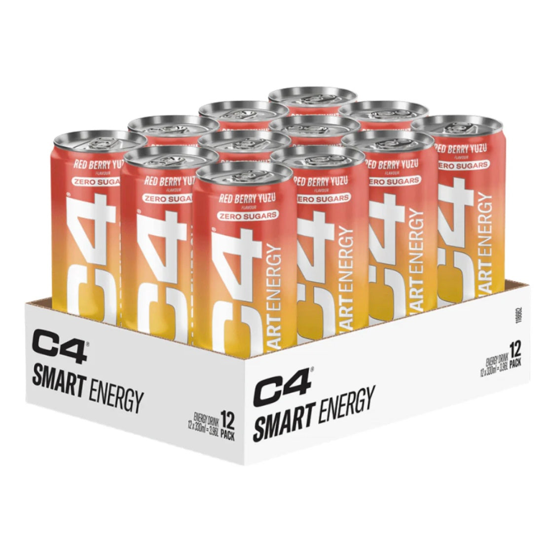 CELLUCOR C4 SMART ENERGY CARBONATED 12X330ML