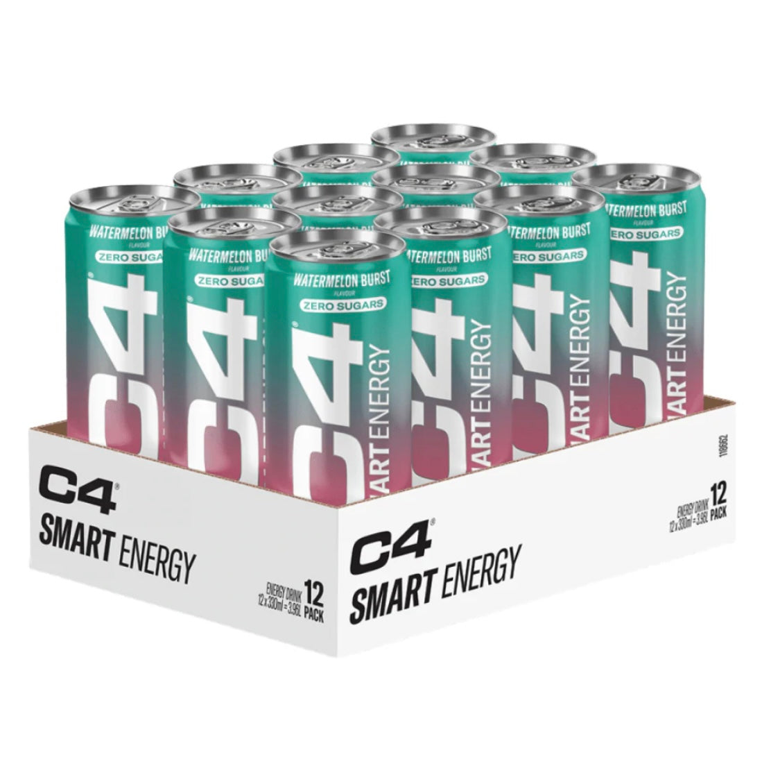 CELLUCOR C4 SMART ENERGY CARBONATED 12X330ML