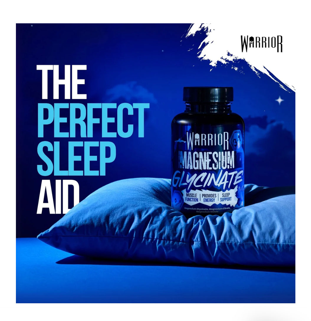 Warrior Magnesium Glycinate – 3-in-1 Capsules (90)
