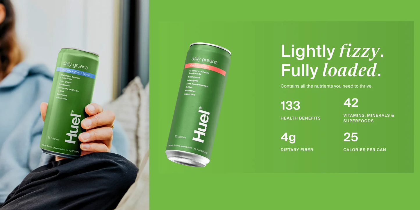 Huel Daily Greens RTD 12x330ml