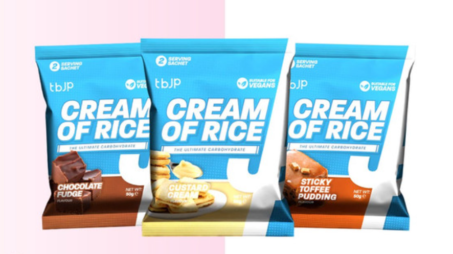 Trained By JP Cream Of Rice Sachet 50g