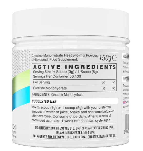 Naughty Boy Creatine Monydrate 450g