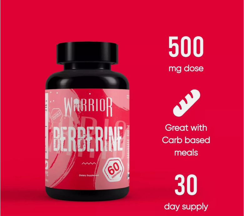 Warrior Berberine 60 Caps