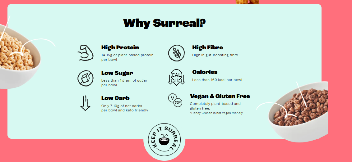 SURREAL Protein Cereal 240g