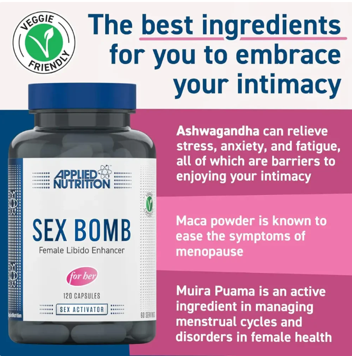Applied Nutrition Sex Bomb Female Libido Enhancer