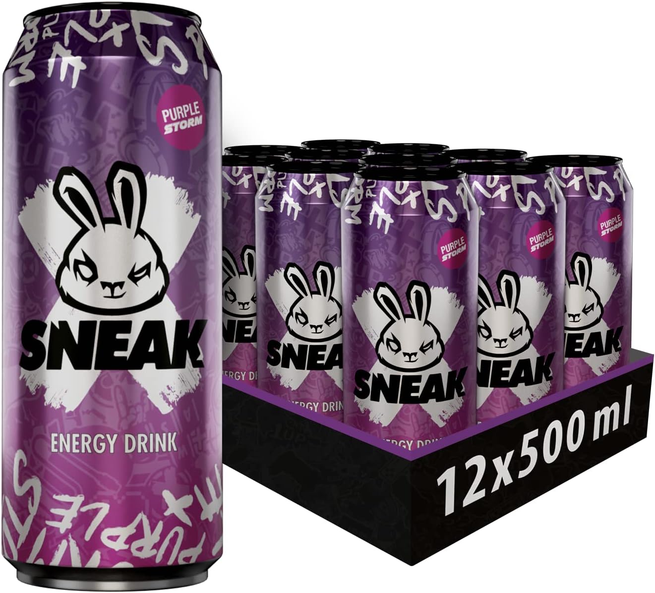 SNEAK Energy 12x500ml - choose from 5 flavours