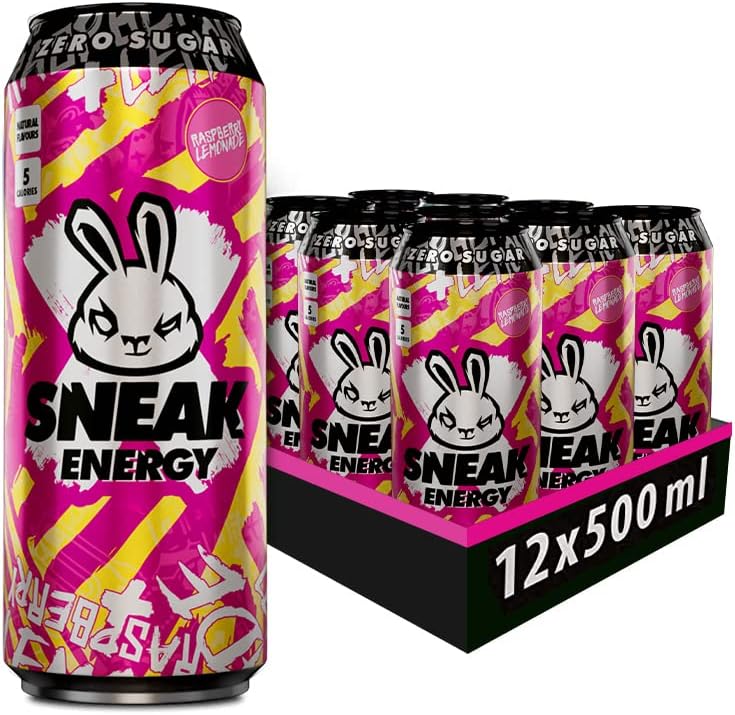 SNEAK Energy 12x500ml - choose from 5 flavours