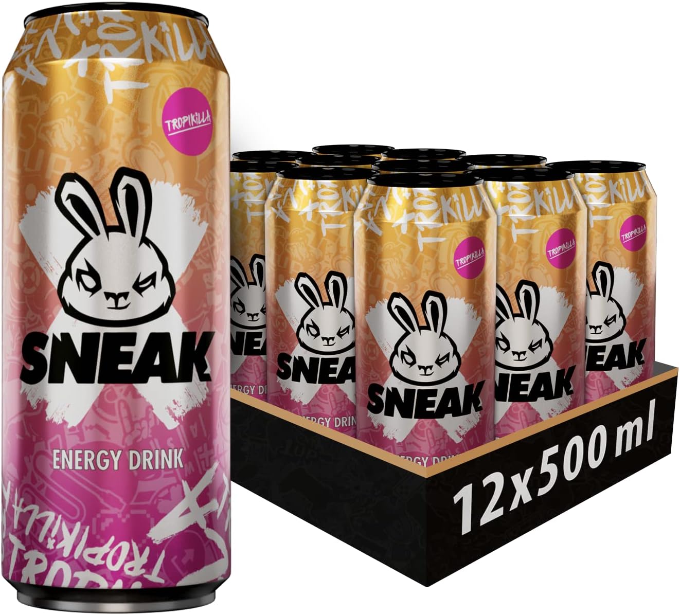 SNEAK Energy 12x500ml - choose from 5 flavours