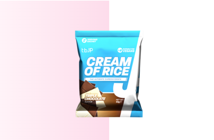 Trained By JP Cream Of Rice Sachet 50g