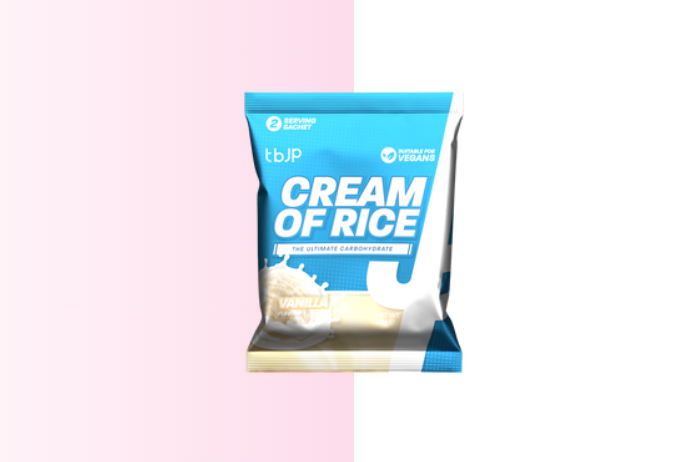 Trained By JP Cream Of Rice Sachet 50g