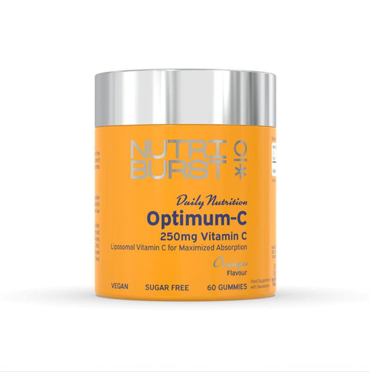 Nutriburst Optimum-C. Tasty Vitamin C gummies