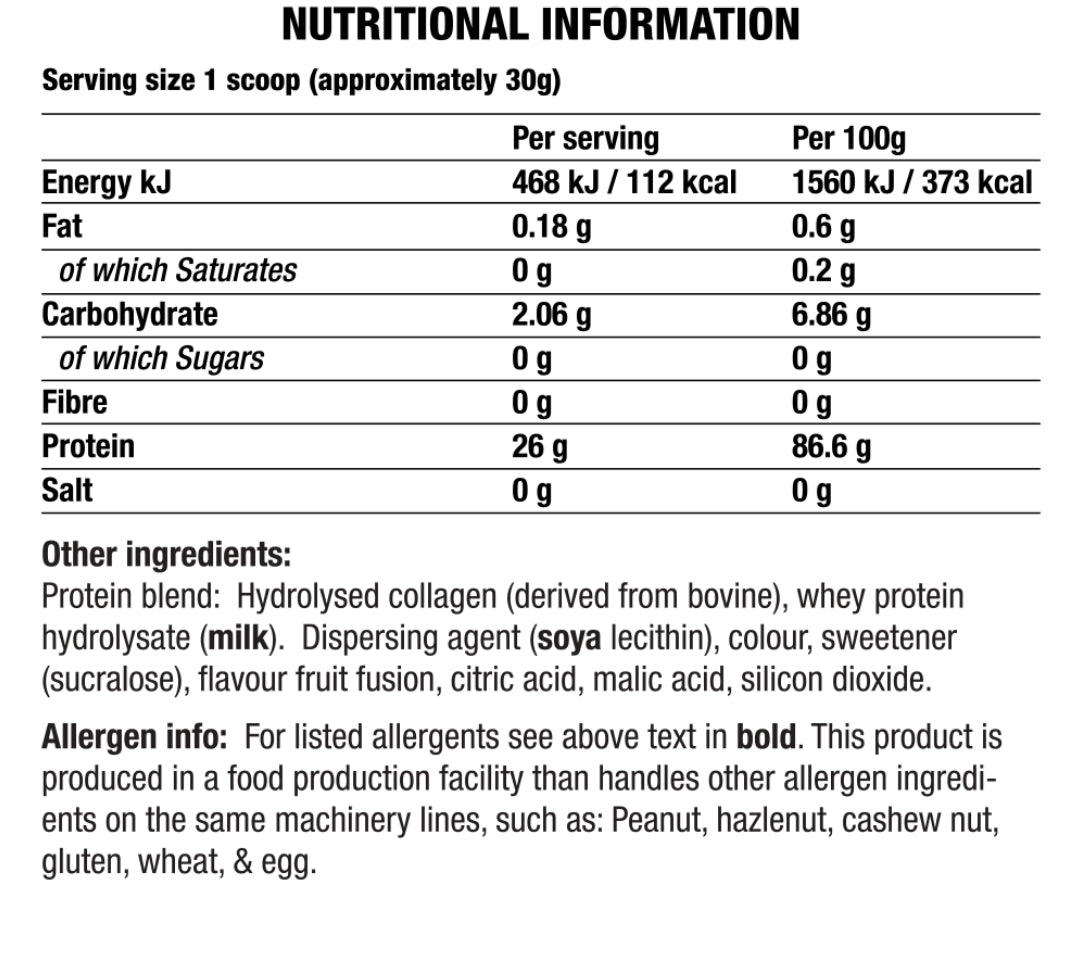 CHAOS CREW JUICY PROTEIN 600G