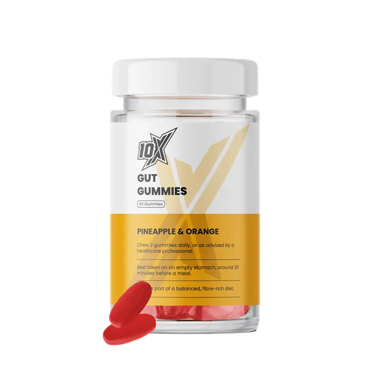 10X ATHLETIC GUT GUMMIES 60SOFTGELS (PINEAPPLE & ORANGE)