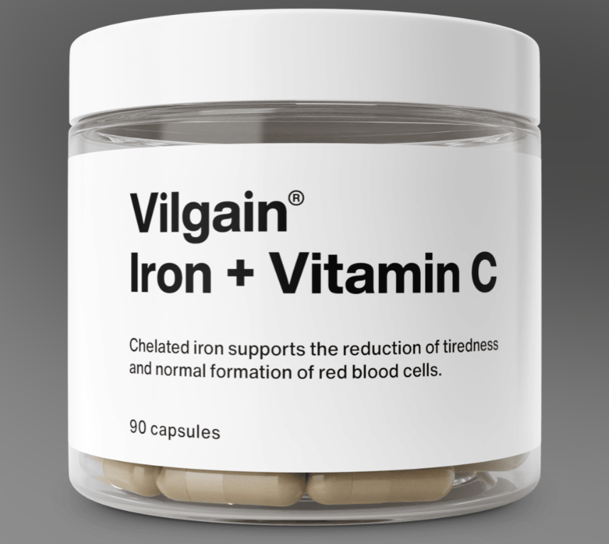 Vilgain Iron + Vitamin C 90 Caps
