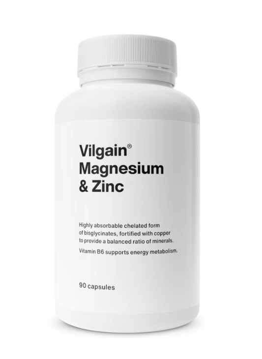 Vilgain Magnesium and Zinc 90 Caps